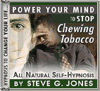 Stop Tobacco Chewing - Buy Hypnosis MP3 Now!